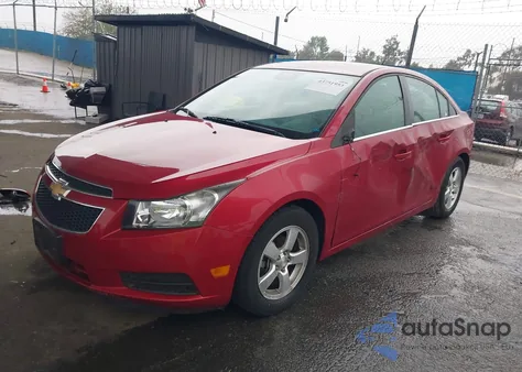 2013 Chevrolet Cruze 1Lt Auto from USA, damaged, VIN 1G1PC5SBXD7292926